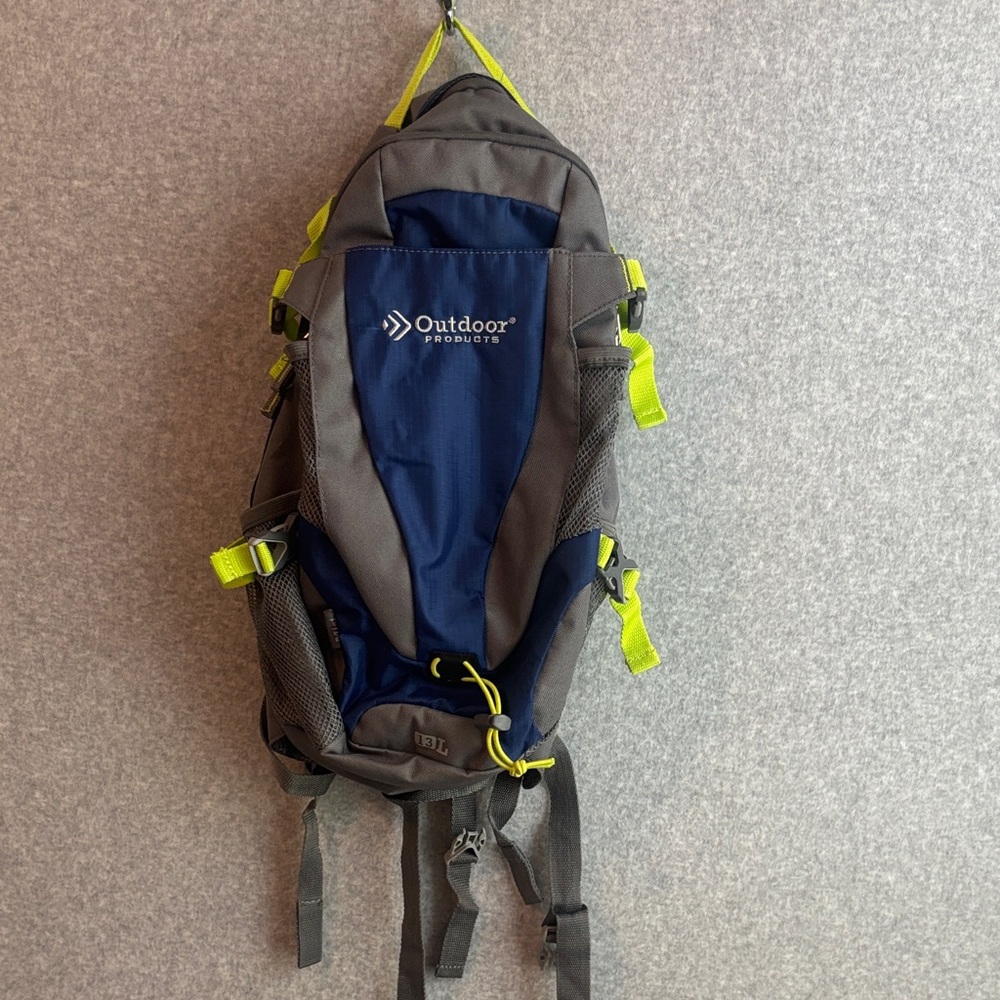 Outdoor Products Gray and Blue Backpack